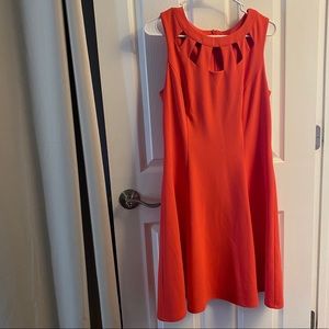 Coral sundress